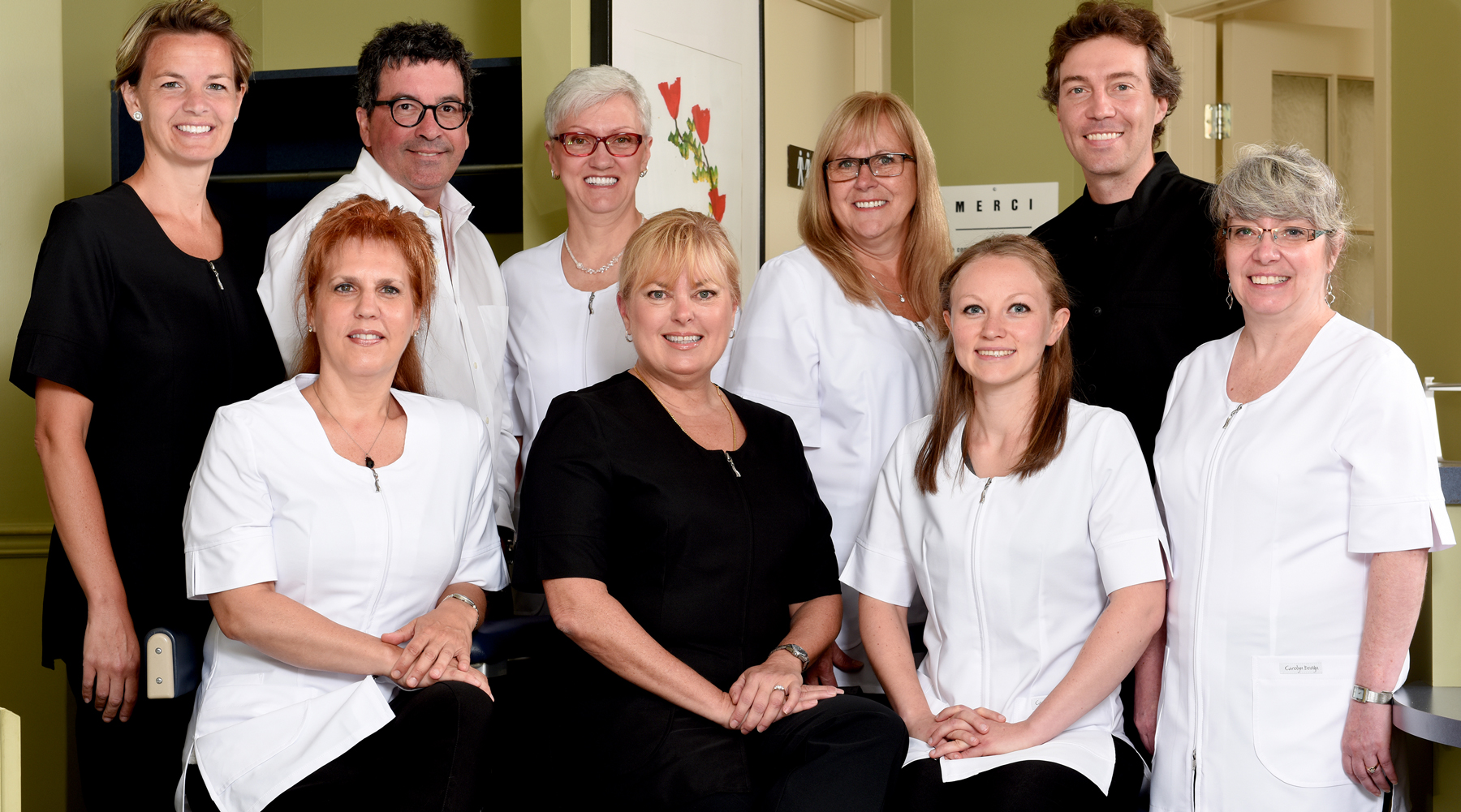 L'équipe de professionnels qui rend la dentisterie accessible et humaine.